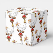 Funny Reindeer Peeking Christmas Meme  フェイバーボックス (裏面サイド)