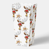 Funny Reindeer Peeking Christmas Meme  フェイバーボックス (裏面)