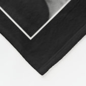 Funny Reindeer Selfie Santa Sleigh Christmas Holid フリースブランケット (角)