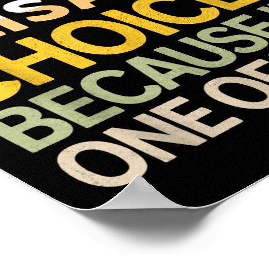 Funny Relationship Quote I Never Question Lisa’s C ポスター (角)