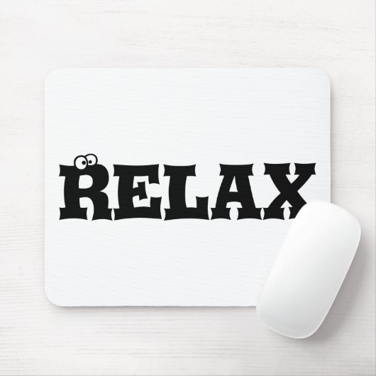 "Funny Relax" Mousepad マウスパッド (マウス)