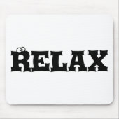 "Funny Relax" Mousepad マウスパッド (正面)