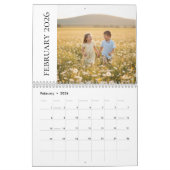 Funny & Relaxed Family Moments 2026 Photo Calendar カレンダー (2月 2026)