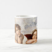 Funny Renaissance Angels Mug – Personalized  コーヒーマグカップ (中央)