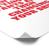 Funny Republican Anti Democrat ポスター (角)