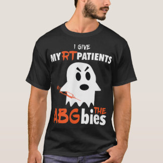 Funny Respiratory Therapist ABGbies Halloween RT G Tシャツ