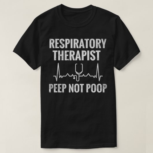 Funny Respiratory Therapy RT Therapy RTT Therapist Tシャツ (デザイン正面)