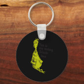 Funny Resting Face キーホルダー (正面)