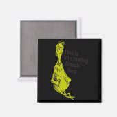 Funny Resting Face  マグネット (正面/裏面)