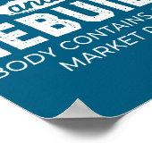 Funny Retired And Rebuilt Bone Hip Knee Surgery  ポスター (角)