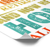 Funny Retired Husband Retirement Quote For A Wife  ポスター (角)