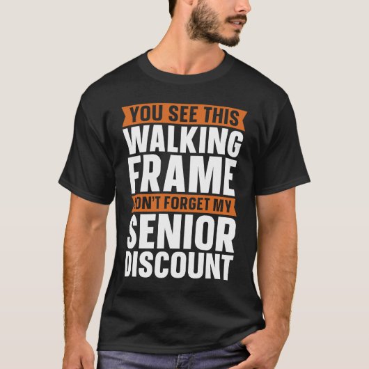 Funny Retired  Retirement Don't Forget My Senior D Tシャツ (正面)