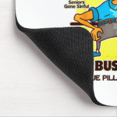 Funny Retirement Bold Inappropriate Funny Gag Gift マウスパッド (コーナー)