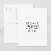Funny Retirement Card ポストカード (正面/裏面)