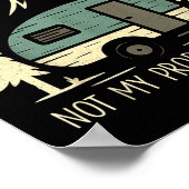 Funny Retirement Not My Problem Anymore Retired Ca ポスター (角)