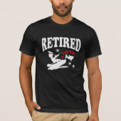 funny retirement of a fisherman tシャツ (正面)
