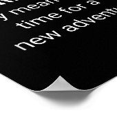 Funny Retirement Only Means It Is Time For A New A ポスター (角)