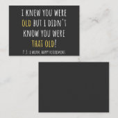 funny retirement, retired, retired teacher, retire 名刺 (正面/裏面)