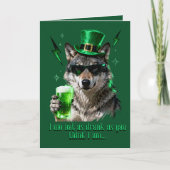 Funny Retro 90s St. Patricks Card – For Him カード (正面)