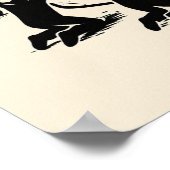 Funny Retro Coffee – Worship Coffee ポスター (角)