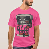 Funny Retro Game Controller Design for Classic Gam Tシャツ (正面)
