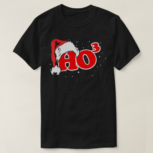 Funny, Retro, Ho3, Christmas, Santa Where My Hos A Tシャツ (デザイン正面)
