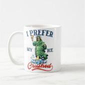 Funny Retro I Like My Ice Crushed Resist Ice Ching コーヒーマグカップ (左)