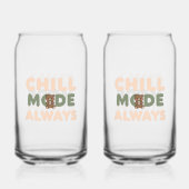 Funny Retro Lazy Day Saying ガラス缶 (裏面)