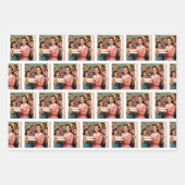 Funny Retro Pop Art Birthday Party Surprise ラッピングペーパーシート (正面2)