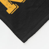 Funny Retro Runner Running Quote Gift - Make Pace  フリースブランケット (角)