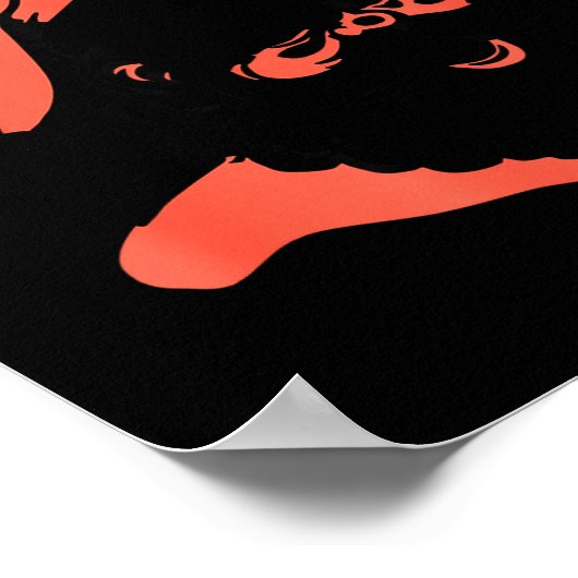 Funny Retro Santa Let's See Some Big Nick Energy C ポスター (角)