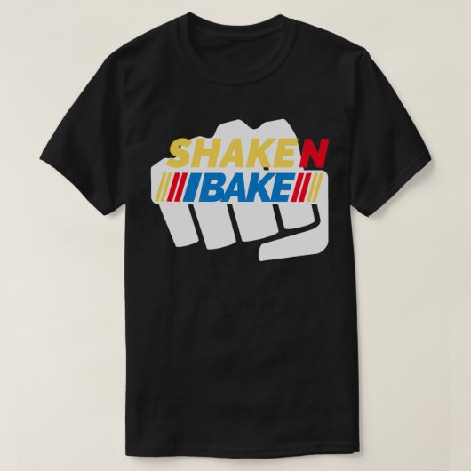 Funny Retro Shake N Bake Parable Tシャツ (デザイン正面)