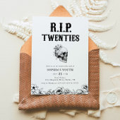Funny RIP Twenties 30th Birthday Invitation 招待状