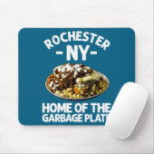 Funny Rochester Ny Garbage Plate Gift Cool New Yor マウスパッド (マウス)
