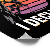 Funny Rock Climbing Gravity Called I Declined Clim ポスター (角)