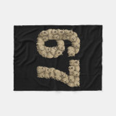 Funny Rock Hyrax Awawa 6 7 Meme Six Seven Love  フリースブランケット (正面(横))