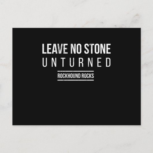 Funny Rockhounds Rockhounding Rock Hound Idiom Gif ポストカード (正面)