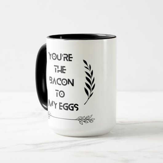 Funny Romantic Coffee Mug マグカップ (正面左)