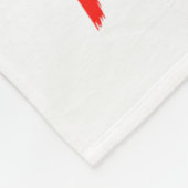 Funny Rooster F-caw-f Valentines Day Chicken Fcawf フリースブランケット (角)