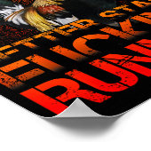 Funny Rooster Fight ポスター (角)