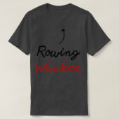 Funny Rowing Gift IdeaRowing Wanker Tシャツ (デザイン正面)