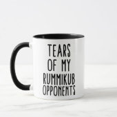Funny Rummikub Player Gift Mug マグカップ (左)