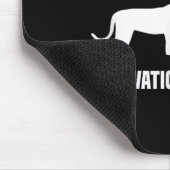 Funny Running Shirt Sport Runner Tiger Motivation  マウスパッド (コーナー)