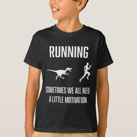 Funny Running Sometimes We All Need A Little Motiv Tシャツ (正面)