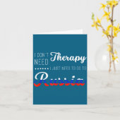 Funny Russia Summer Vacation Travel Souvenir Quote カード (黄色い花)