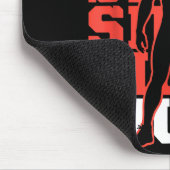 Funny s Soccer Fan Lovers Siuuuu Soccer Player マウスパッド (コーナー)