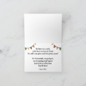 Funny Sad No Gift Due to Tariffs and Inflation シーズンカード (内部)