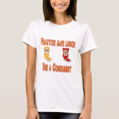 Funny Safe Lunch T-Shirt Tシャツ (正面)
