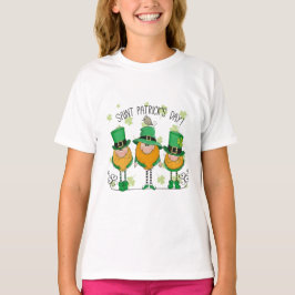 Funny Saint Patrick's Day T-Shirt Irish Shamrock Tシャツ