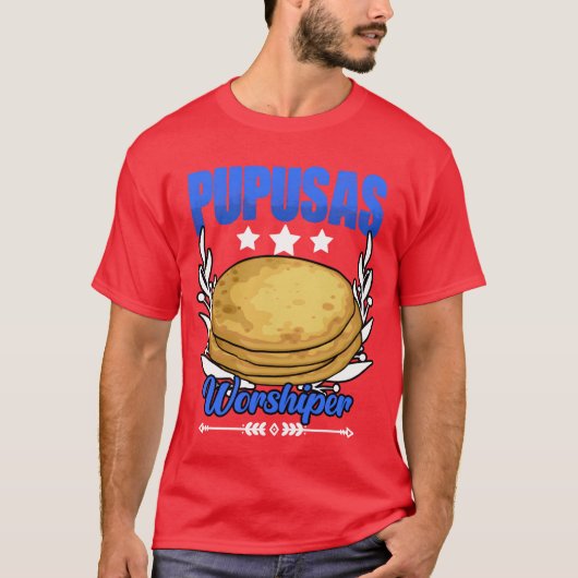 Funny Salvadorian Food Pupusas Humor For Cheese vi Tシャツ (正面)